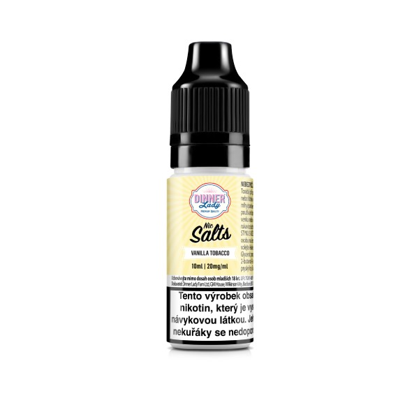 e-liquid Dinner Lady Vanilla Tobacco 10ml 20mg