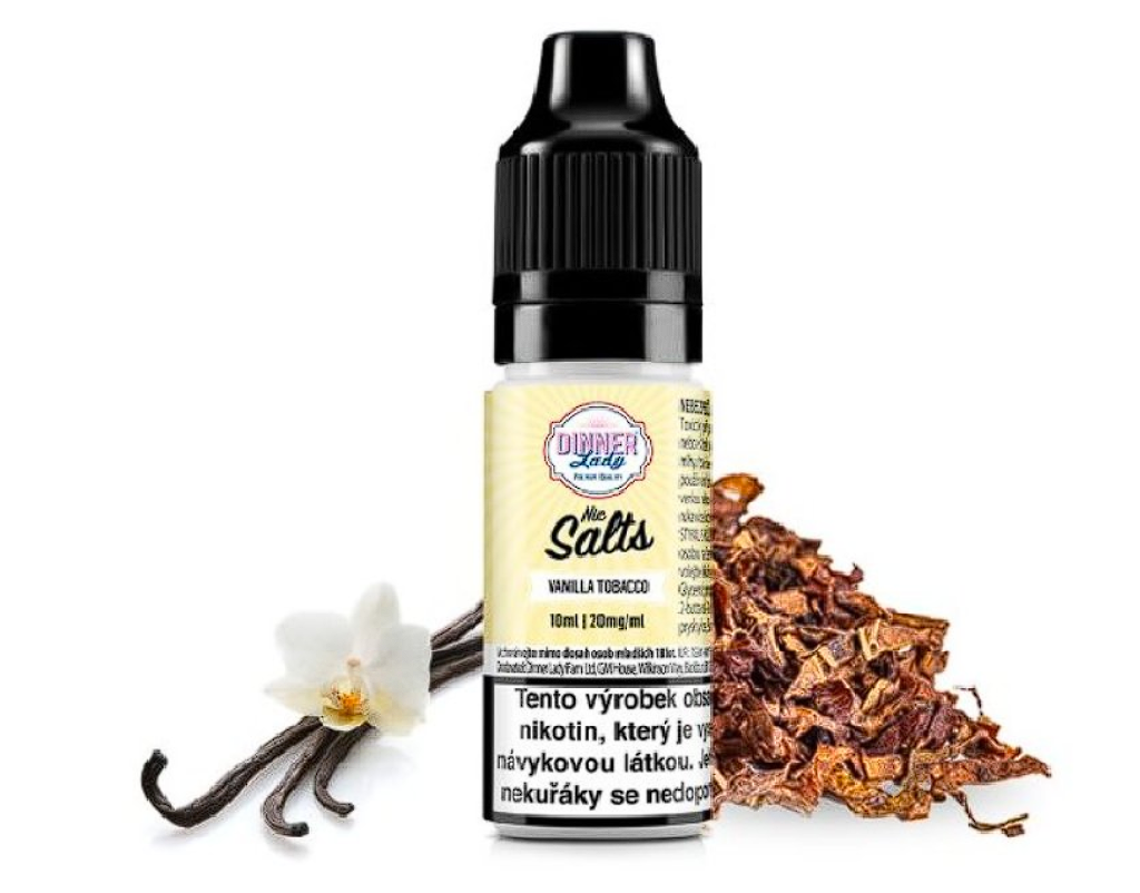 e-liquid Dinner Lady Vanilla Tobacco 10ml 20mg
