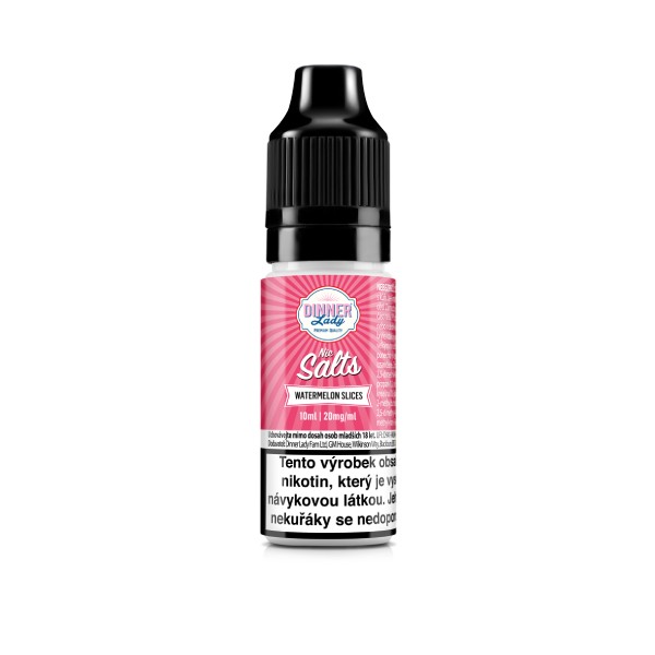 e-liquid Dinner Lady Watermelon Slices 10ml 20 mg
