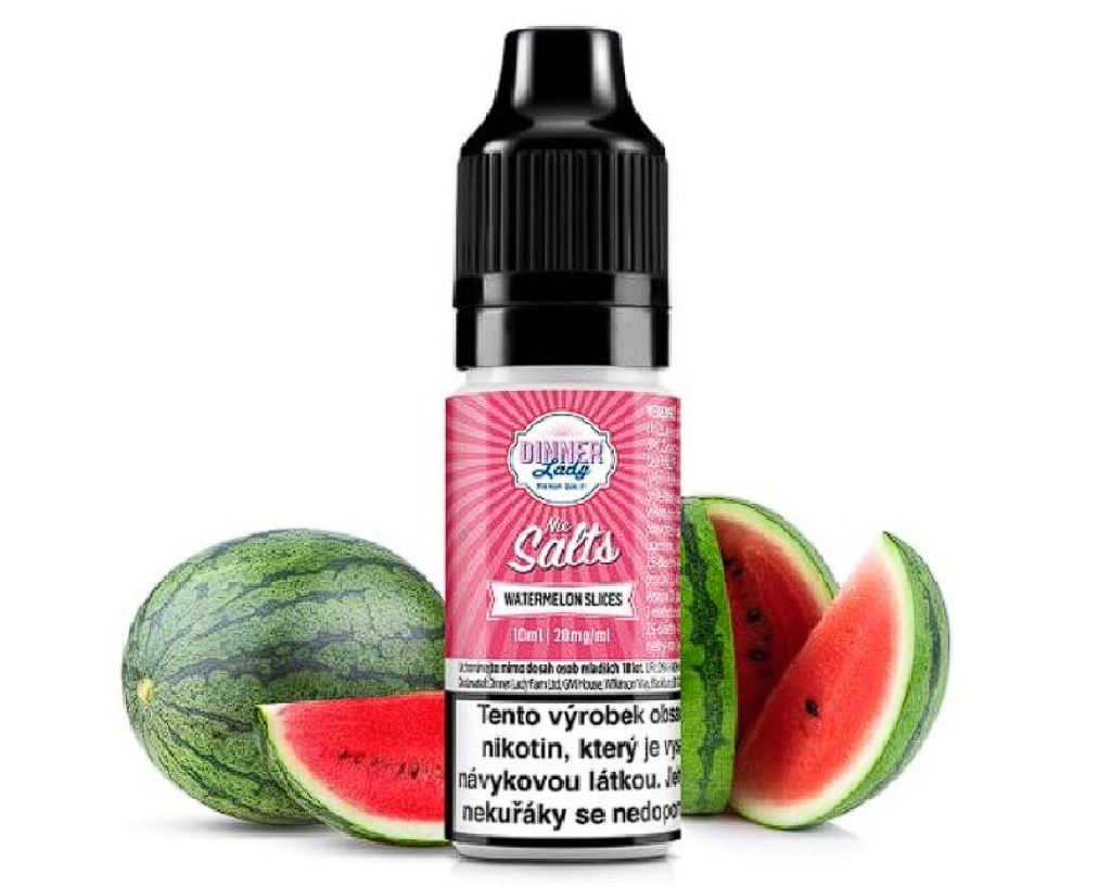 e-liquid Dinner Lady Watermelon Slices 10ml 20 mg