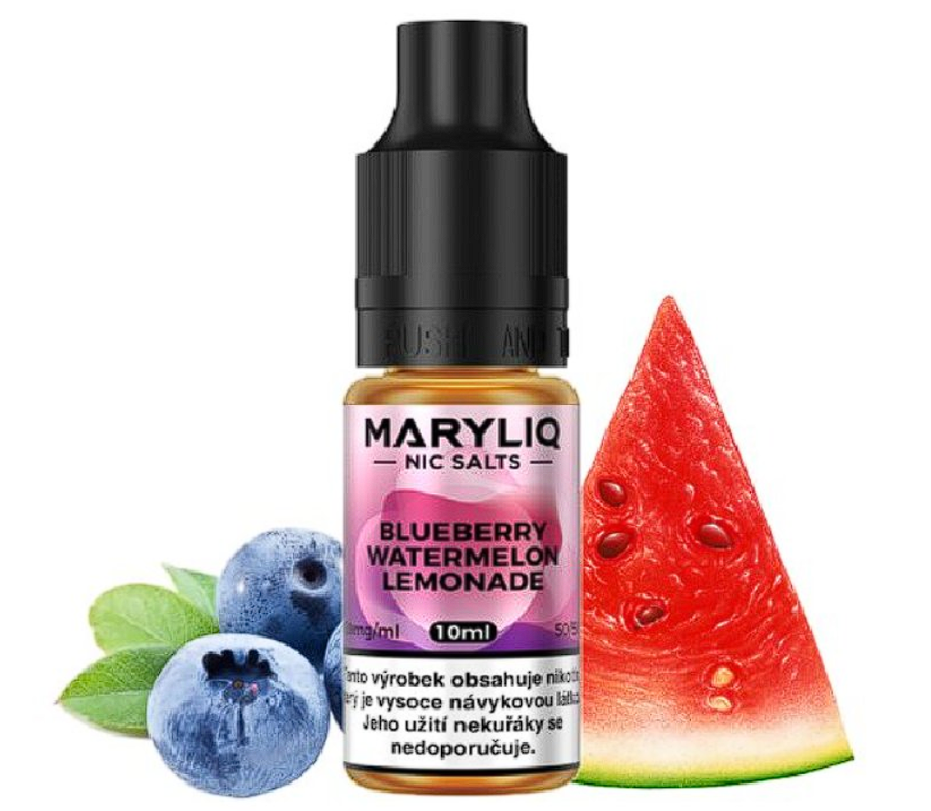 e-liquid Lost Mary MARYLIQ Blueberry Watermelon Lemonade 10ml 20mg Borůvka a meloun