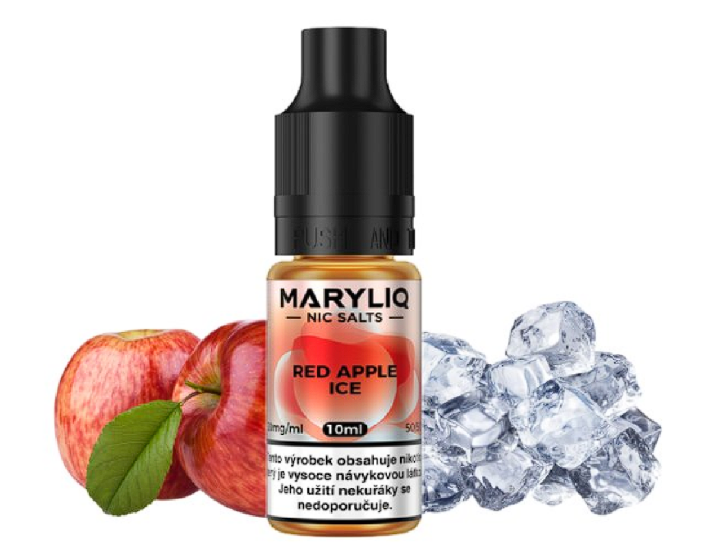 e-liquid Lost Mary MARYLIQ Red Apple Ice 10ml 20mg Chladivé červené jablko