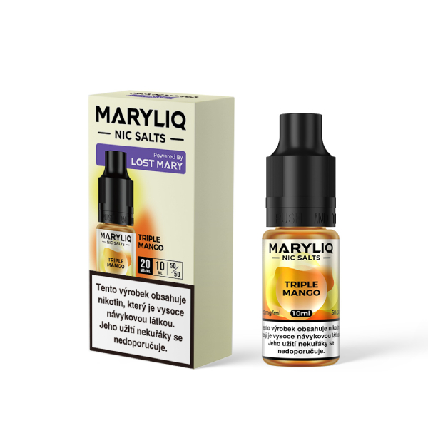 e-liquid Lost Mary MARYLIQ Triple Mango 10ml 20mg Mango (obrázek 3)