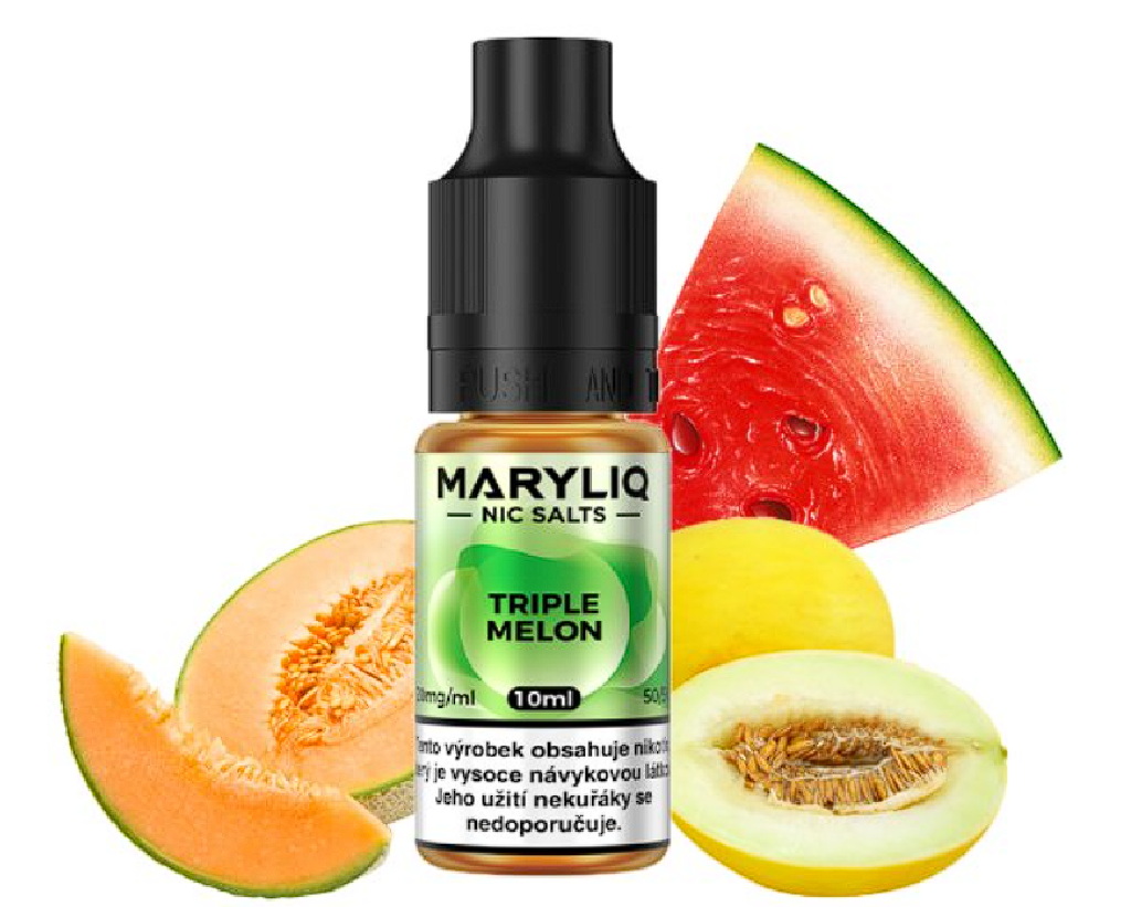 e-liquid Lost Mary MARYLIQ Triple Melon 10ml 20mg Melounová směs