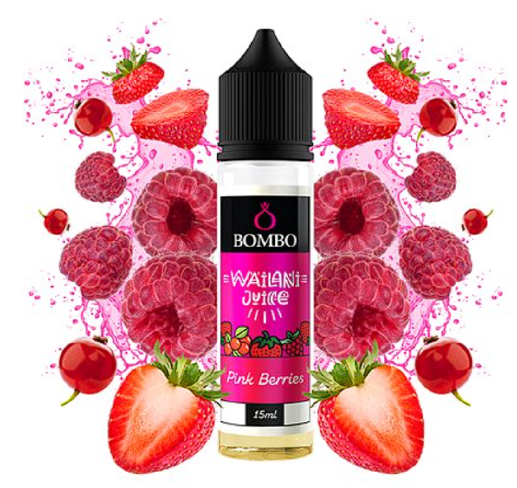 Příchuť Bombo Wailani Juice S&V: Pink Berries (Bobulovitá směs) 15ml