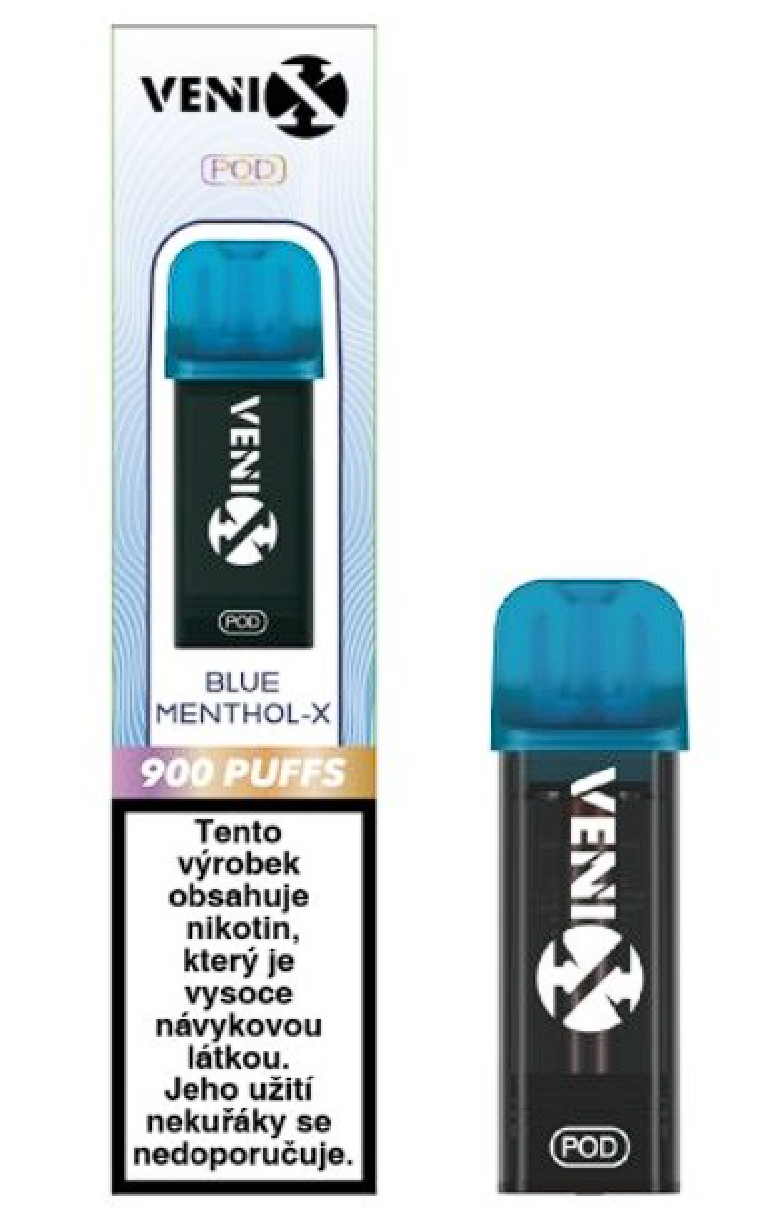 Levně VENIX Max POD náplň Blue Menthol-X