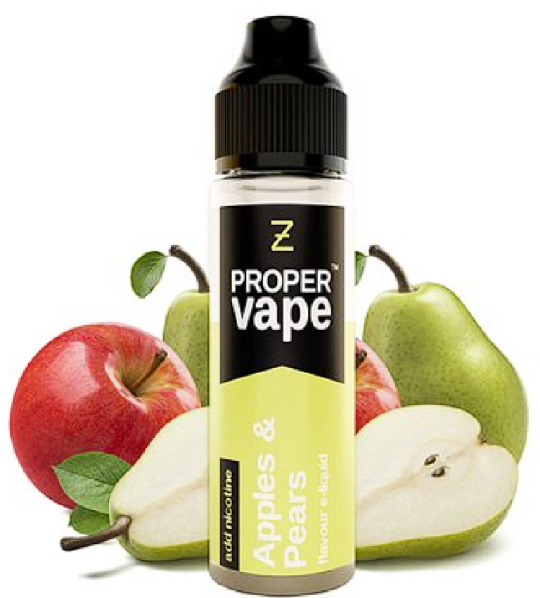 Příchuť Proper Vape by Zeus Juice S&V: Apples & Pears (Jablka a hrušky) 10ml