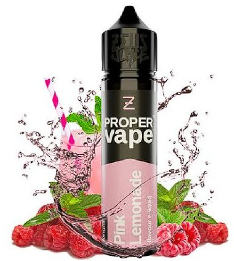 Příchuť Proper Vape by Zeus Juice S&V: Pink Lemonade (Růžová limonáda) 10ml