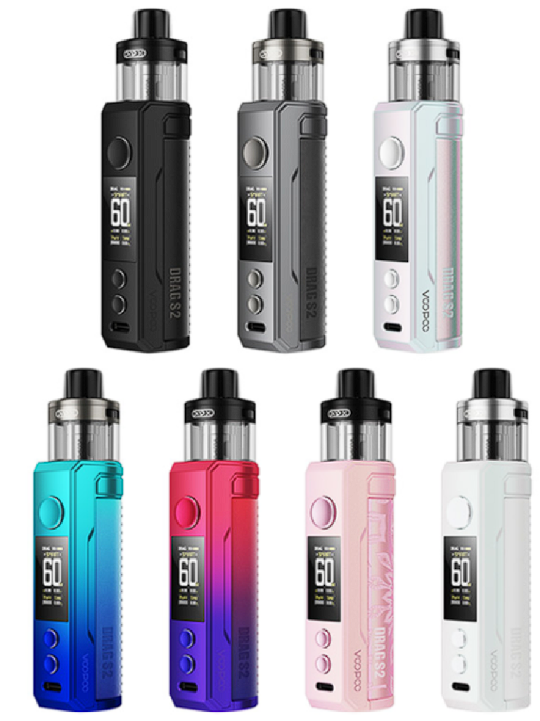 VooPoo Drag X2 Pod Kit Barva: Carbon Fiber