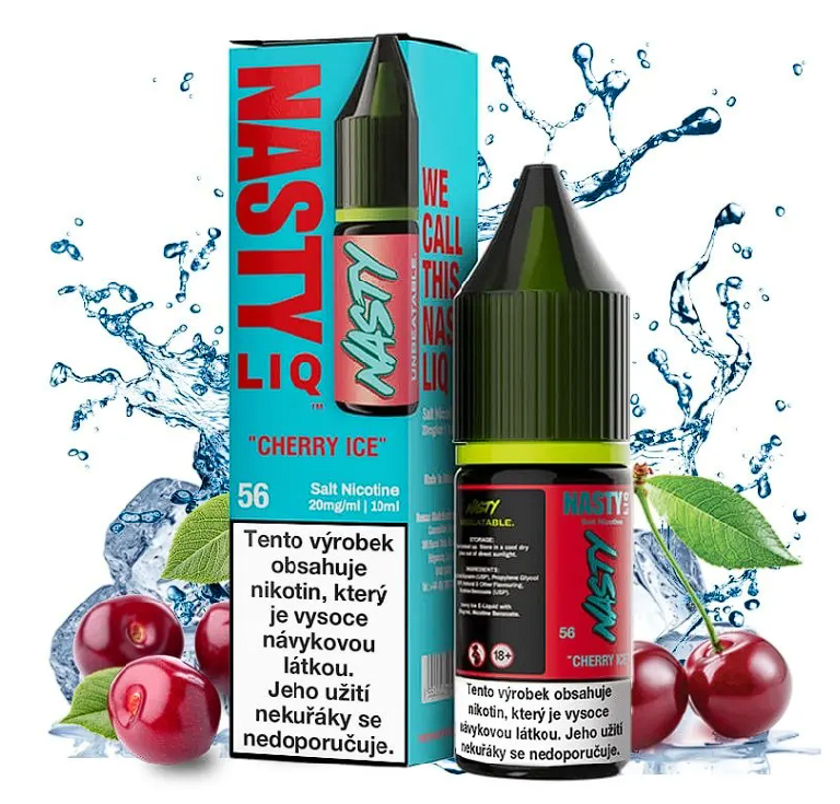 Nasty Juice Nasty LIQ Salt - Cherry ICE 10ml 20mg Ledová třešeň