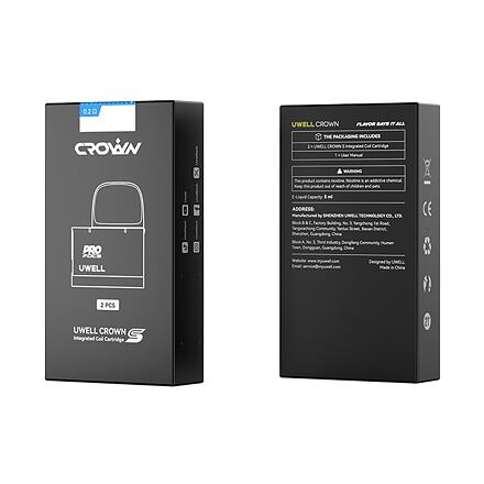 Uwell Crown S Pod náhradní cartridge 2ks Odpor: 0,6 Ohm (obrázek 4)