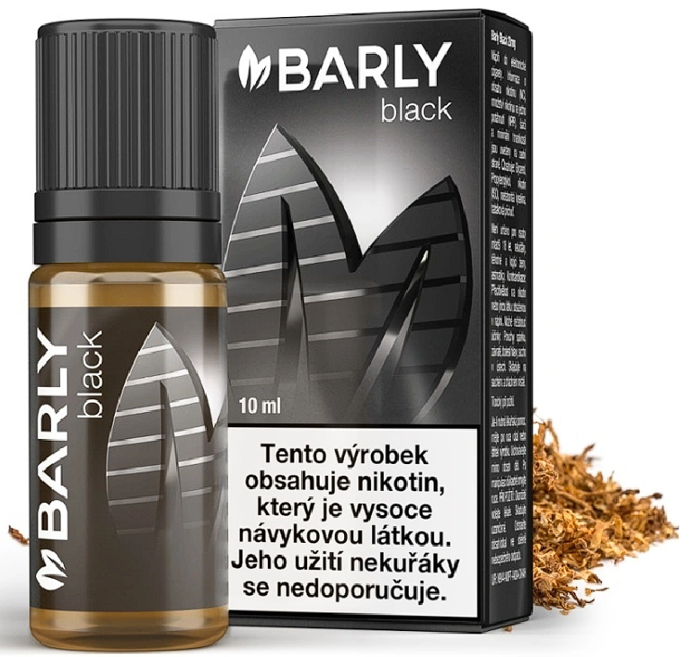 Barly Black Tobacco 10ml Obsah nikotinu: 12 mg Black Tobacco