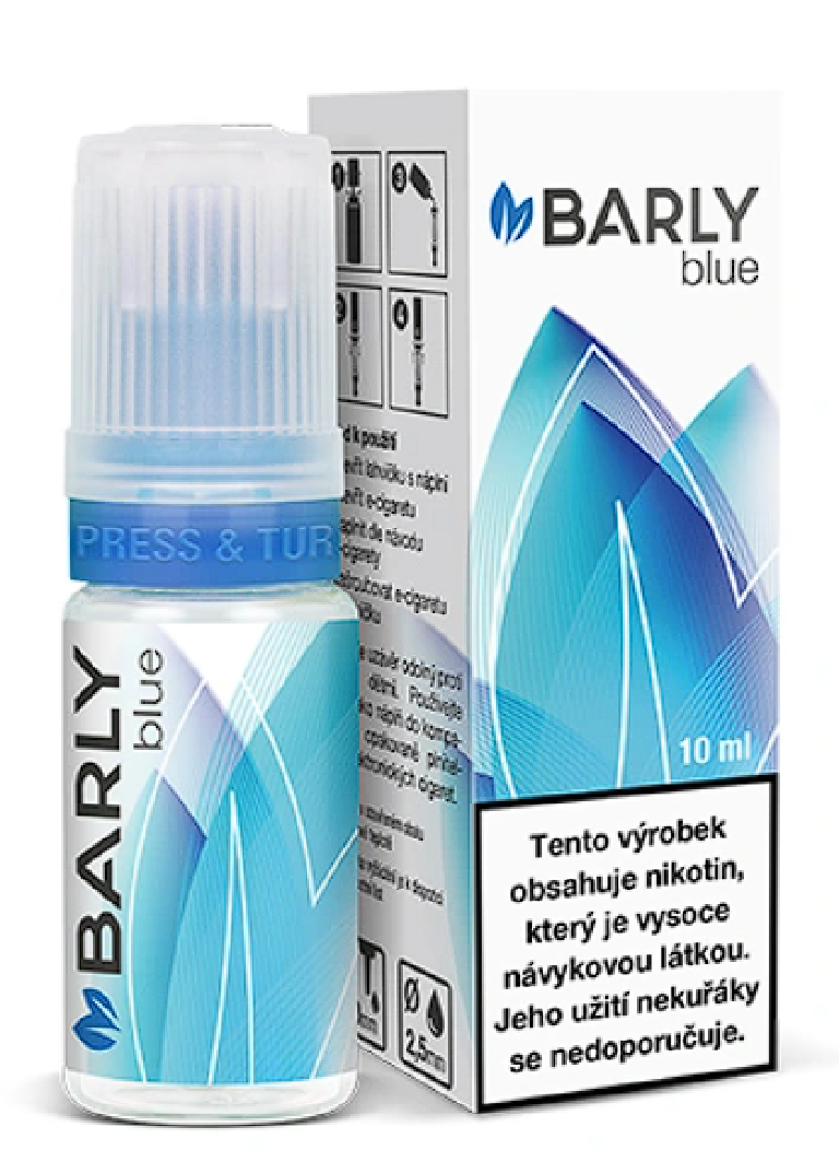 Barly BLUE 10ml Obsah nikotinu: 12 mg BLUE