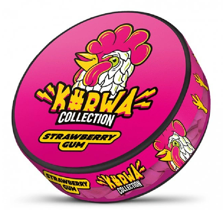 Kurwa Collection - Strawberry Gum 16mg