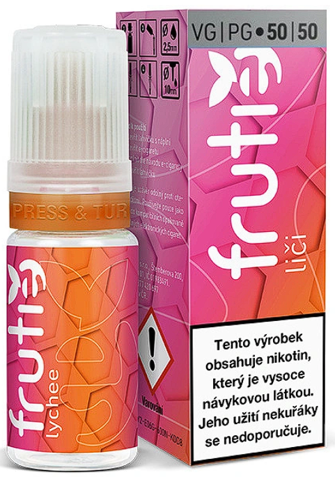 Frutie - Litchi (Liči) 10ml Obsah nikotinu: 0 mg Liči