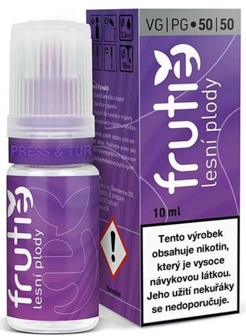 Frutie - Wild Berries (Lesní plody) 10ml Obsah nikotinu: 0 mg Lesní plody