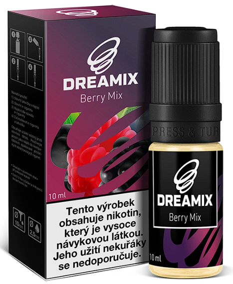 Dreamix - Berry Mix (Lesní směs) 10ml Obsah nikotinu: 0 mg