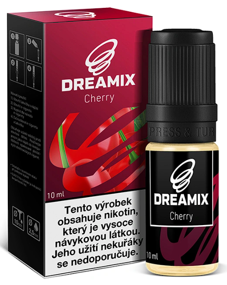Dreamix - Cherry (Třešeň) 10ml Obsah nikotinu: 18 mg