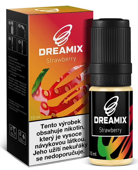 Dreamix - Strawberry (Jahoda) 10ml Obsah nikotinu: 12 mg