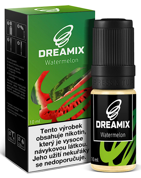 Dreamix - Watermelon (Vodní meloun) 10ml Obsah nikotinu: 0 mg
