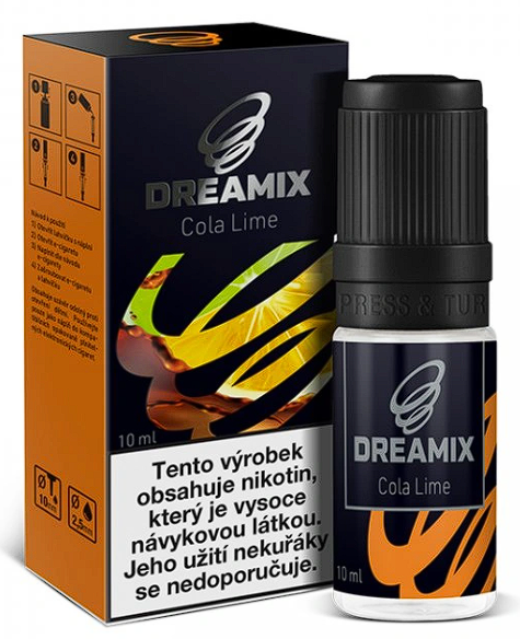 Dreamix - Cola Lime (Cola s limetkou) 10ml Obsah nikotinu: 0 mg