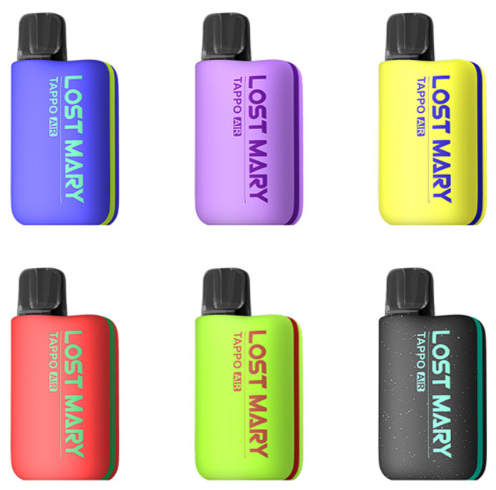 Lost Mary TAPPO Air baterie 750 mAh Barva: Green