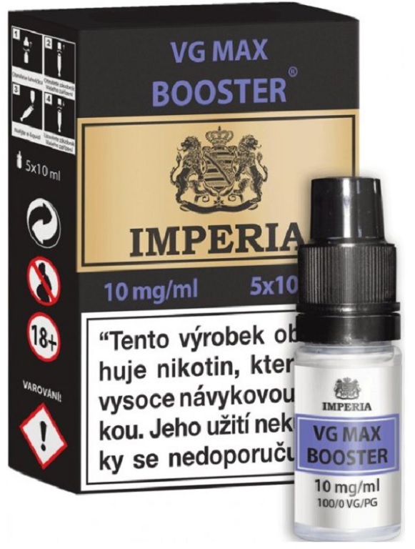 Levně IMPERIA VG max Booster (VG100%) 5x10ml 10mg