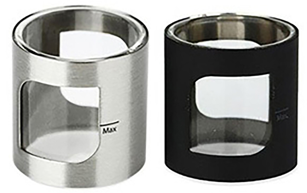 Aspire Nádržka tělo PockeX 2ml pyrex/kov Barva: Stříbrná