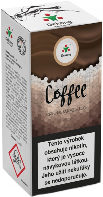 e-liquid Dekang Coffee (Káva) 10ml Obsah nikotinu: 0 mg