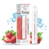 IZY ONE+ jednorázová e-cigareta - Strawberry Ice (Ledová jahoda) 0mg