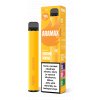 Aramax BAR 700 jednorázová e-cigareta Banana Mama (Banán) 20mg