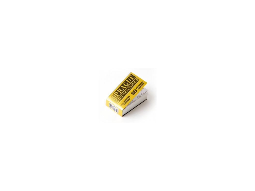 Prague Premium Filters 50 ks – papierové filtre z tvrdého papiera | Vaporama.sk