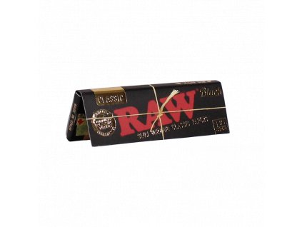 Papieriky RAW Black Classic 1¼ – 50 ks | ultra tenké | Vaporama.sk