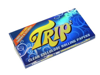 Trip2 priehľadné papieriky 1¼ – celulóza, 50 ks | Vaporama.sk