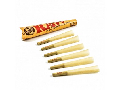 RAW Classic Cone 1¼ – balenie 6 ks predbalených papierikov | Vaporama.sk