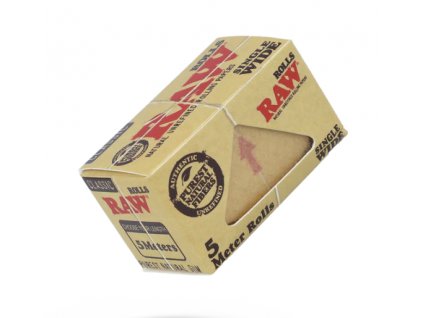 RAW Classic Single Wide Rolls – 5 m rolka nebieleného papiera | Vaporama.sk