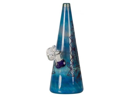 Sklenený oil rig Amsterdam Blue 24 cm – koncentráty