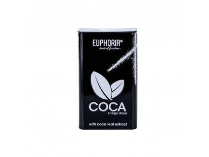 Euphoria Coca Leaf Mint Drops – mentolové cukríky 25 g | Vaporama.sk