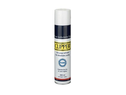 Clipper isobutánový plyn 300 ml – náplň do zapaľovačov | Vaporama.sk