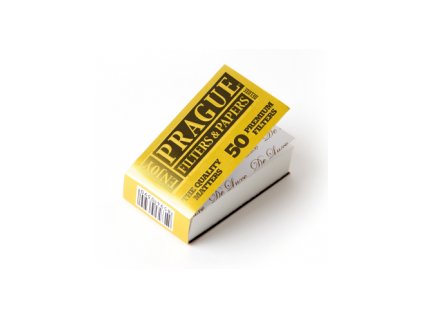 Prague Premium Filters 50 ks – papierové filtre z tvrdého papiera | Vaporama.sk