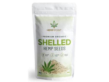 BIO lúpané konopné semienka 500 g – Hemp Point | Vaporama.sk