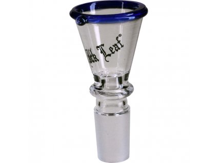 Sklenený kotlík Black Leaf Bowl Conical Male | Vaporama.sk