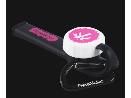 Vrecková silikónová fajka Karma GO L s karabínou – PieceMaker
