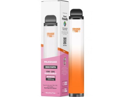 Jednorazový CBD/CBG vape pen 600/400 mg – Orange County