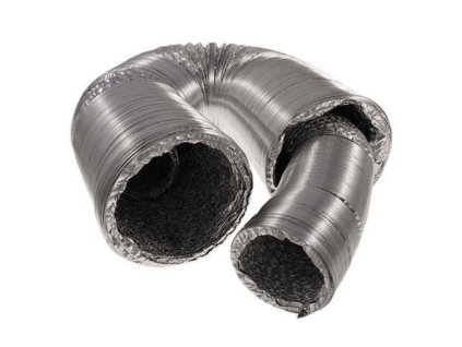 Ventilačné potrubie ALU+ Ø127 mm – flexibilná hadica | Vaporama.sk