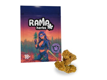 Blueberry CBD indoor šišky – Rama Herbs zberateľský suvenír | Vaporama