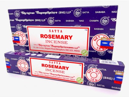 Satya Rosemary vonné tyčinky 15g – rozmarínová bylinná vôňa, 12 ks | Vaporama.sk