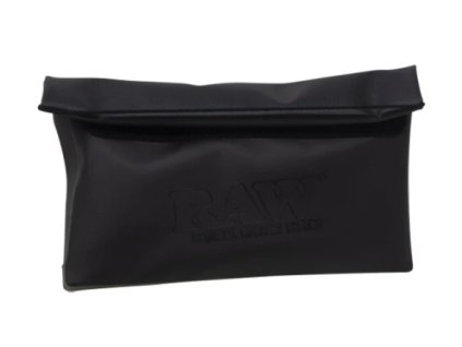 RAW Flat Pack – čierne vodeodolné a pachuvzdorné puzdro | Vaporama.sk