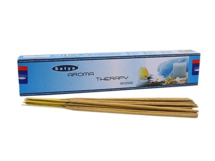 Satya Aroma Therapy vonné tyčinky 15g – relaxačná aróma, 12 ks | Vaporama.sk