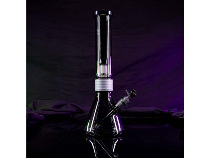 Mix and Match 2.0 Beaker bong – číre sklo a perkolátor | Black Leaf | Vaporama